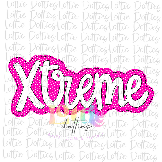 Extreme PNG - Extreme Sublimation - Digital Download - Pink and White