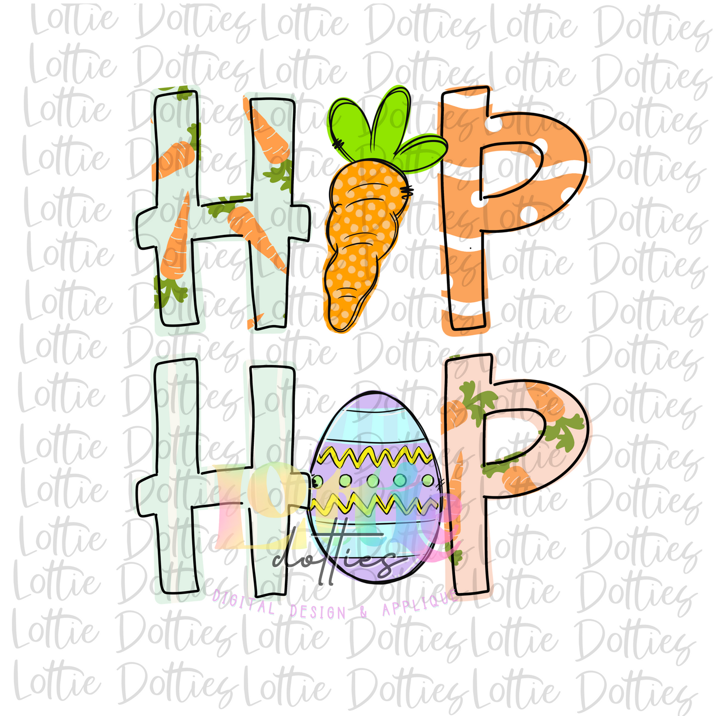 Hip Hop  PNG - Easter Sublimation - Digital Download