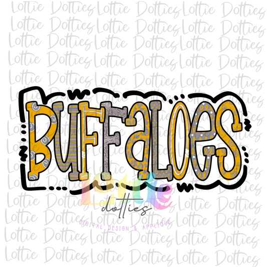 Buffaloes PNG - Buffaloes Sublimation Design - Digital Download