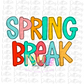 Spring Break PNG - Spring Break Sublimation - Digital Download