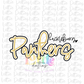 Hackleburg Panthers  PNG - Panthers Sublimation  - Digital Download