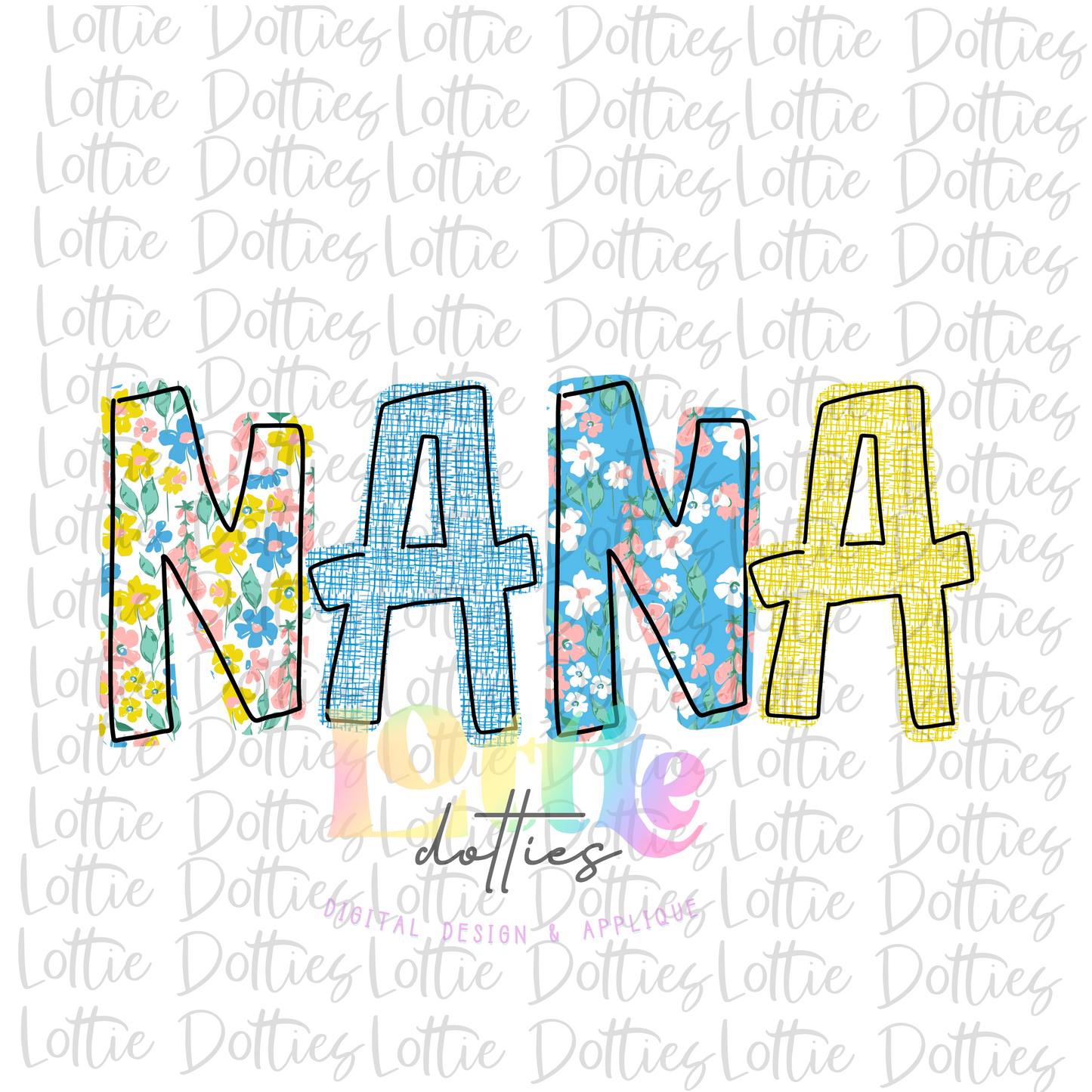 Nana PNG - Nana Sublimation - Digital Download