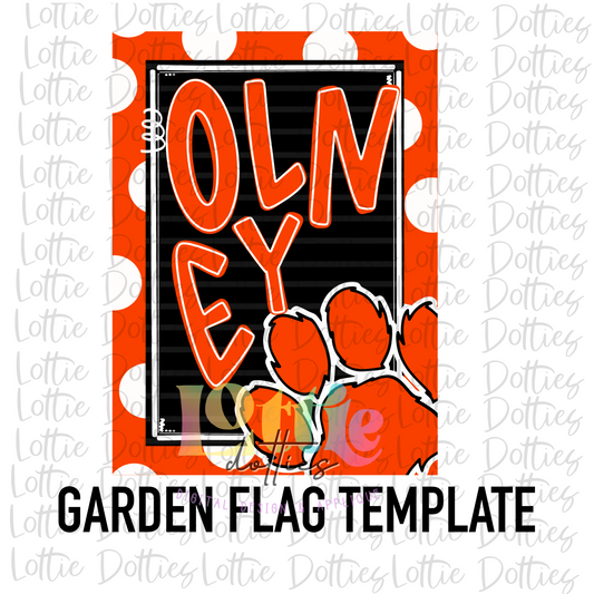 Olney Flag PNG - Olney Sublimation - Digital Download