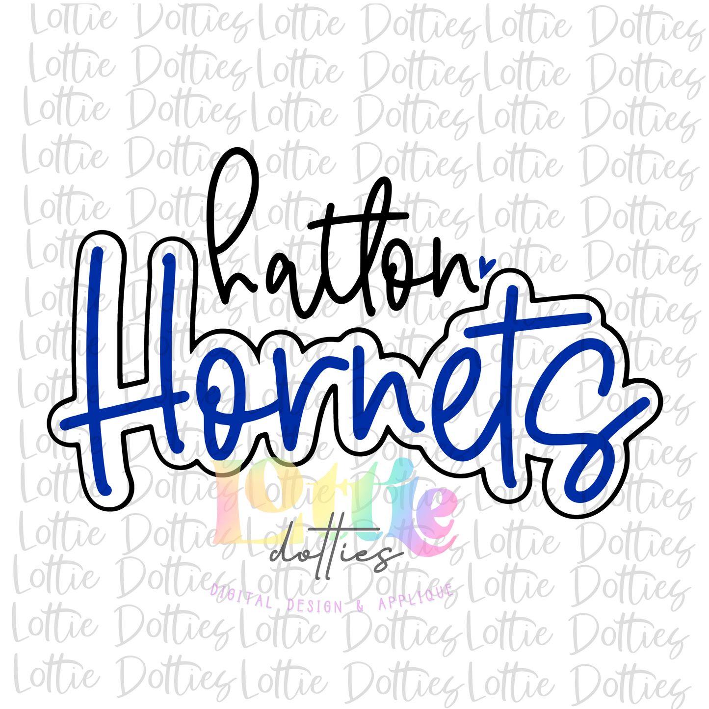 Hatton Hornets PNG -  Hatton -  sublimation design - Digital Download