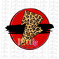 Blank Circle PNG - Black  and Red Circle - Sublimation Design - Digital Download