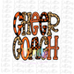 Cheer Coach Png - Cheer Sublimation File - Instant download - Digital Download