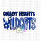 Colbert Heights  Wildcats  PNG - Wildcats -  Sublimation Design - Digital Download