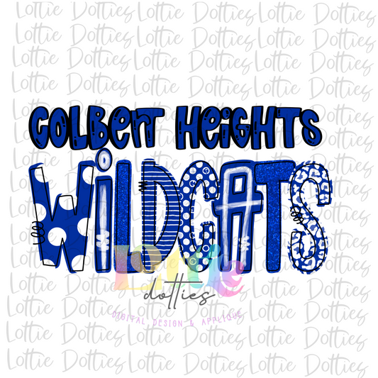 Colbert Heights  Wildcats  PNG - Wildcats -  Sublimation Design - Digital Download