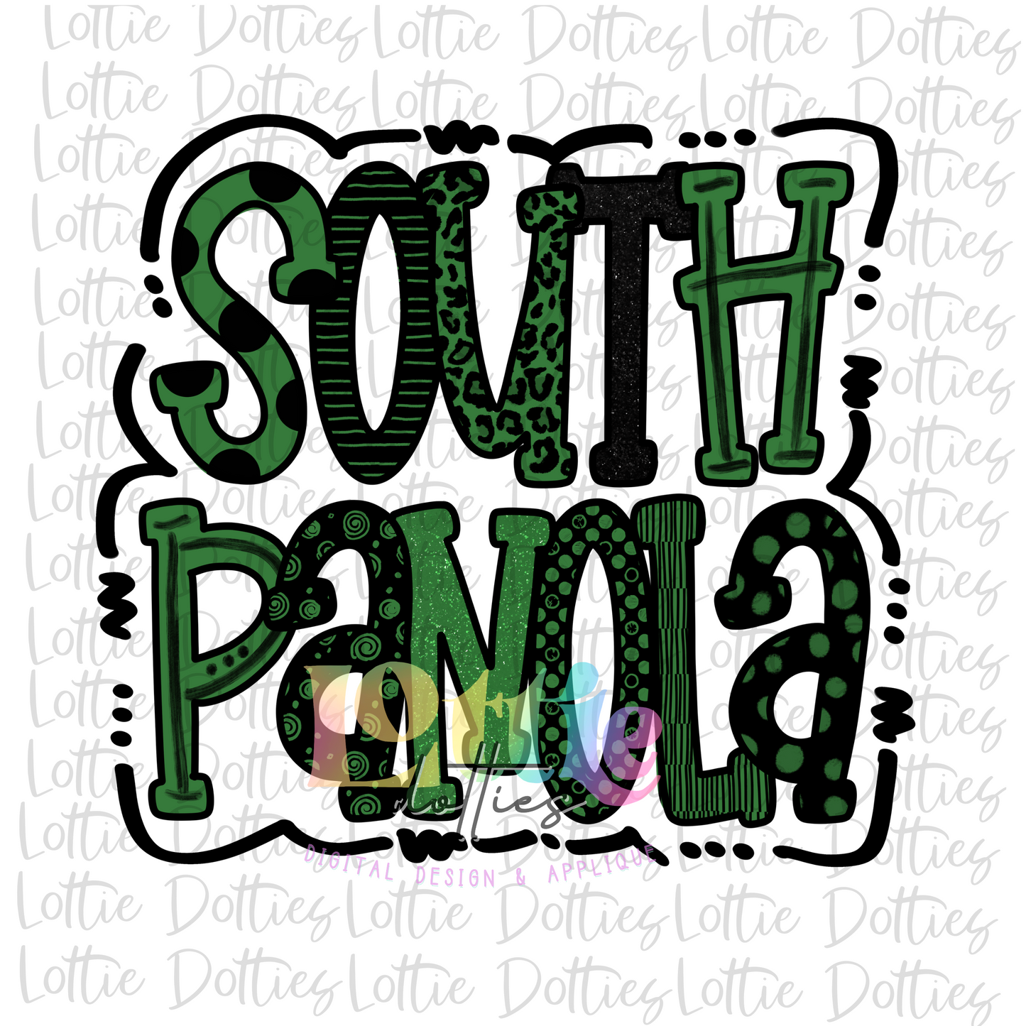 South Panola -  sublimation design - Digital Download