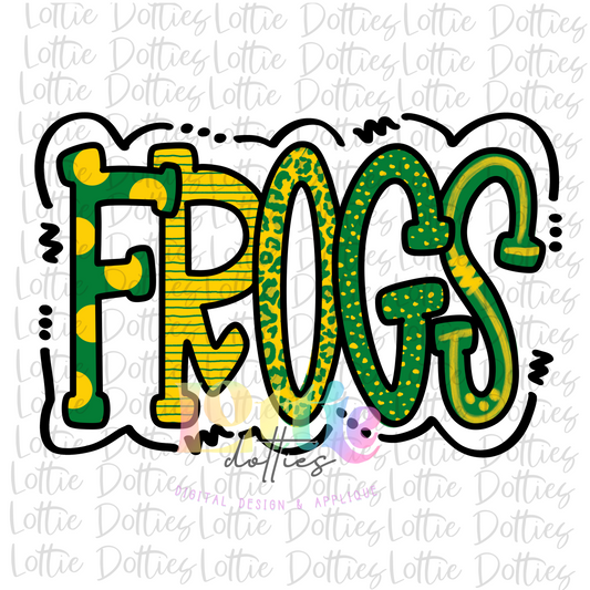 Frogs PNG - Frogs Sublimation - Digital Download