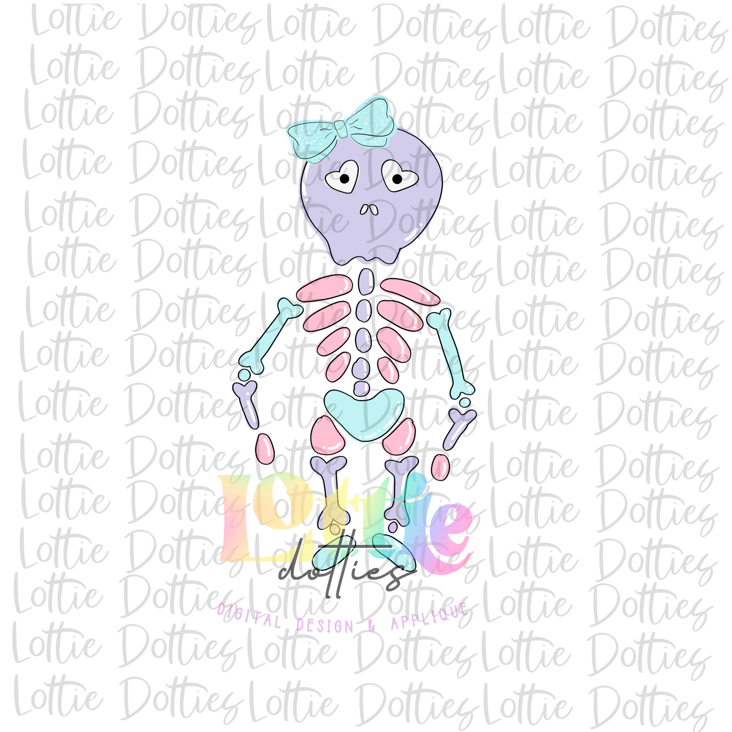 Halloween PNG  - Skelly Bones - Halloween Sublimation - Skeleton