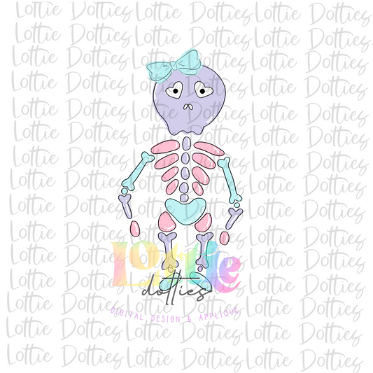 Halloween PNG  - Skelly Bones - Halloween Sublimation - Skeleton