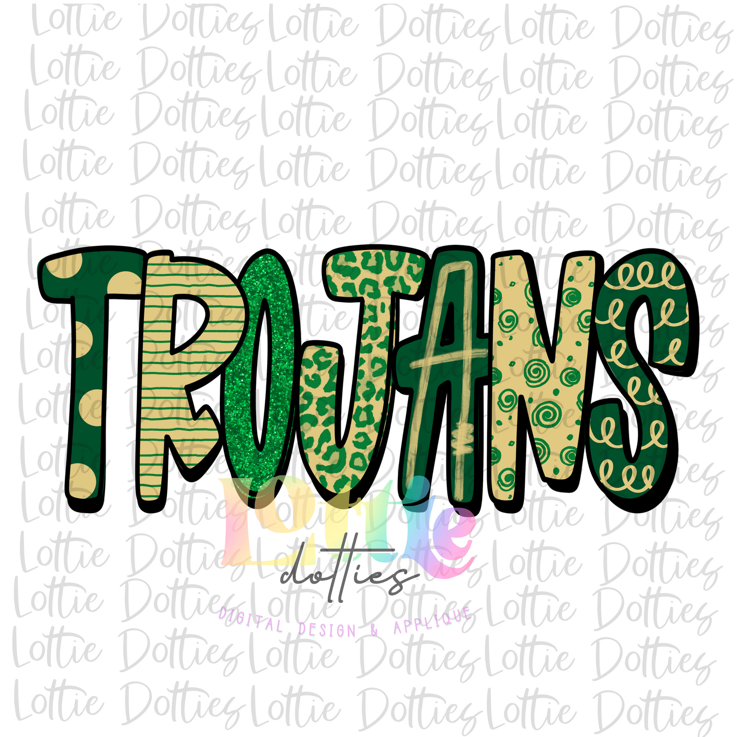 Trojans PNG - Sublimation design - Digital Download