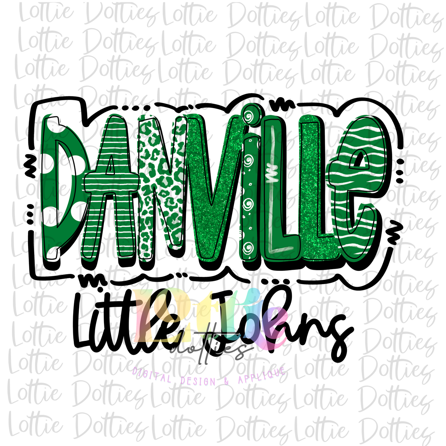 Danville Little Johns Png - Danville Sublimation - Digital Download