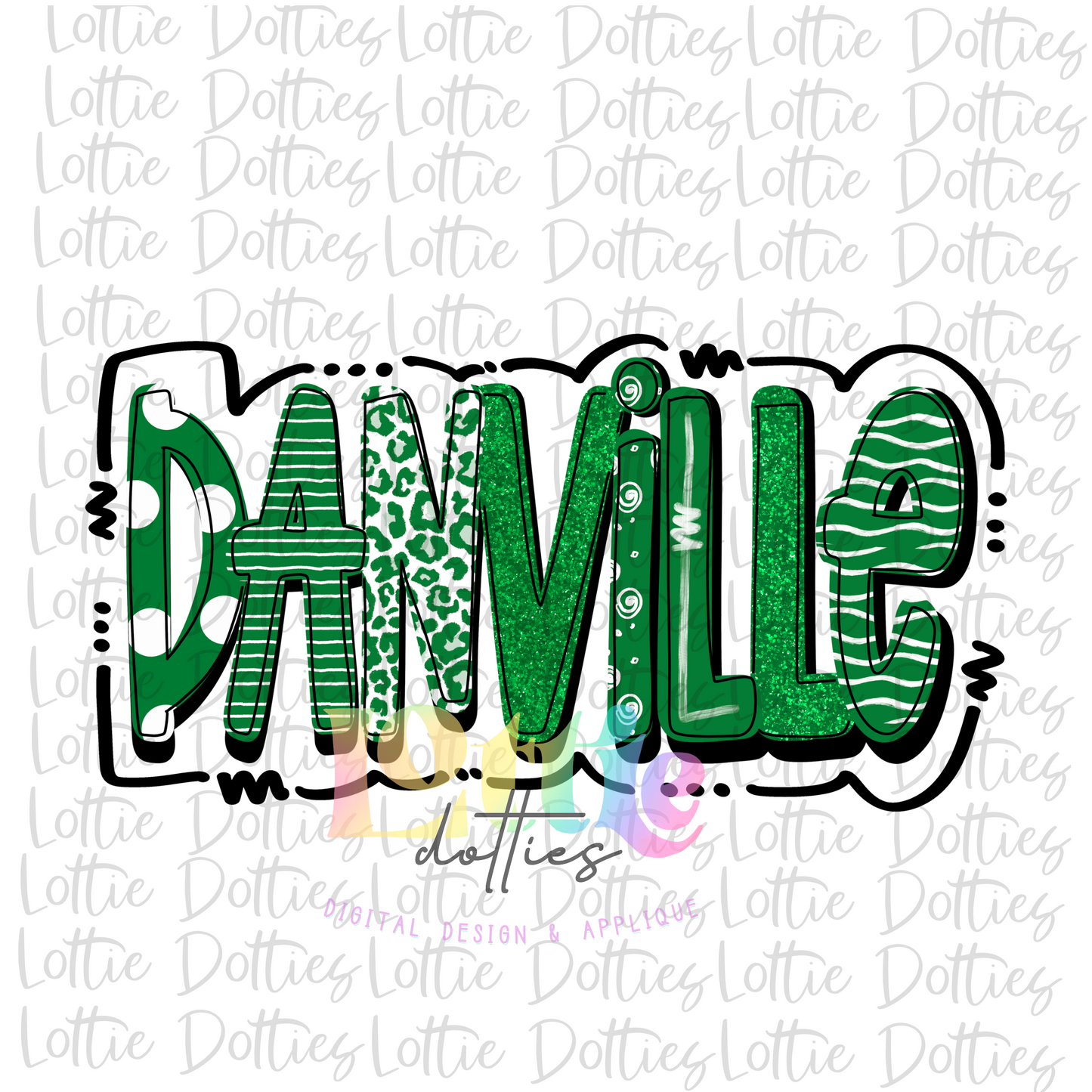 Danville Png - Danville Sublimation - Digital Download