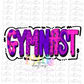 Gymnast - PNG - Gymnast - Sublimation - Digital Download