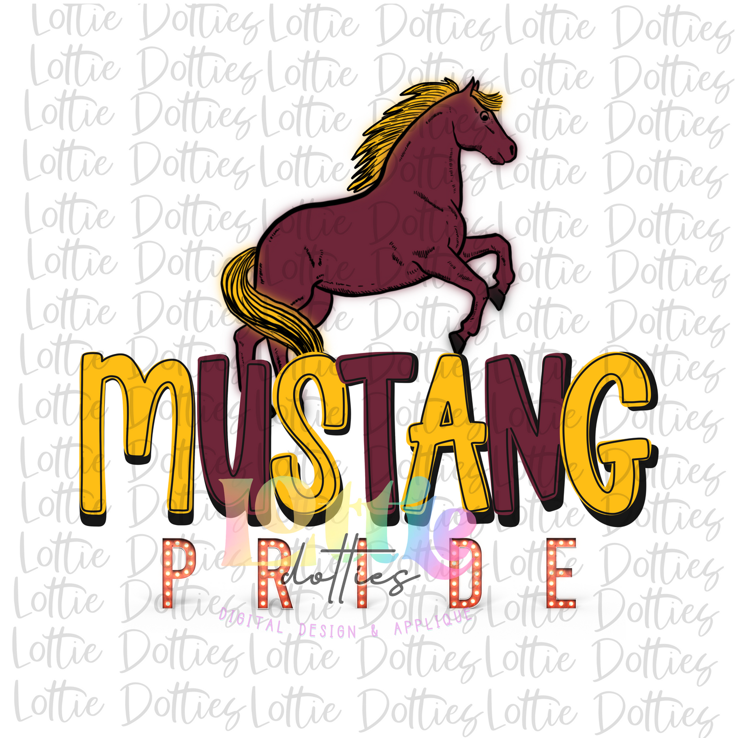 Mustangs Pride PNG - Mustangs -  sublimation design - Digital Download