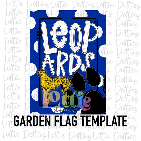 Leopards Flag PNG - Leopards Sublimation - Digital Download