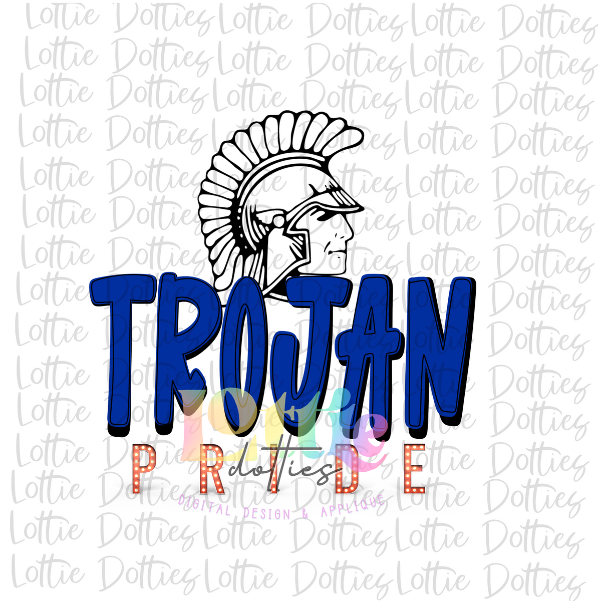 Trojans Pride PNG - Trojans Sublimation Design - Digital Download - Ro ...