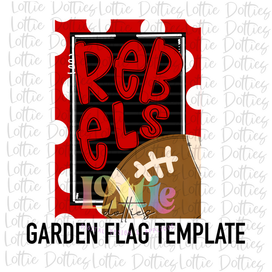 Rebel Flag PNG - Rebels PNG - Instant Download - Digital Download - Rebels Sublimation Design