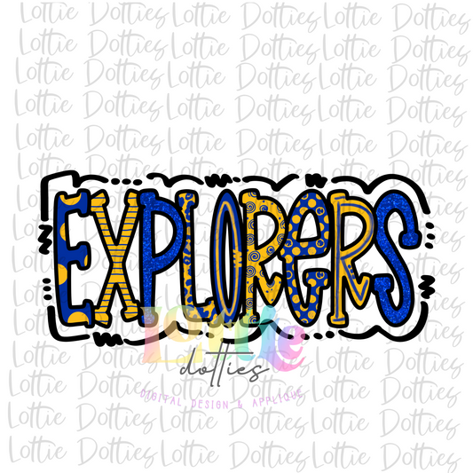 Explorers PNG - Explorers Sublimation - Digital Download
