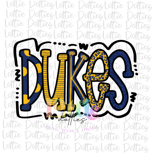 Dukes PNG - Dukes Sublimation - Digital Download