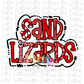 Sand Lizards PNG - Sand Lizards Sublimation - Digital Download