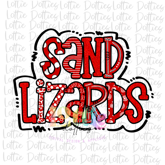 Sand Lizards PNG - Sand Lizards Sublimation - Digital Download