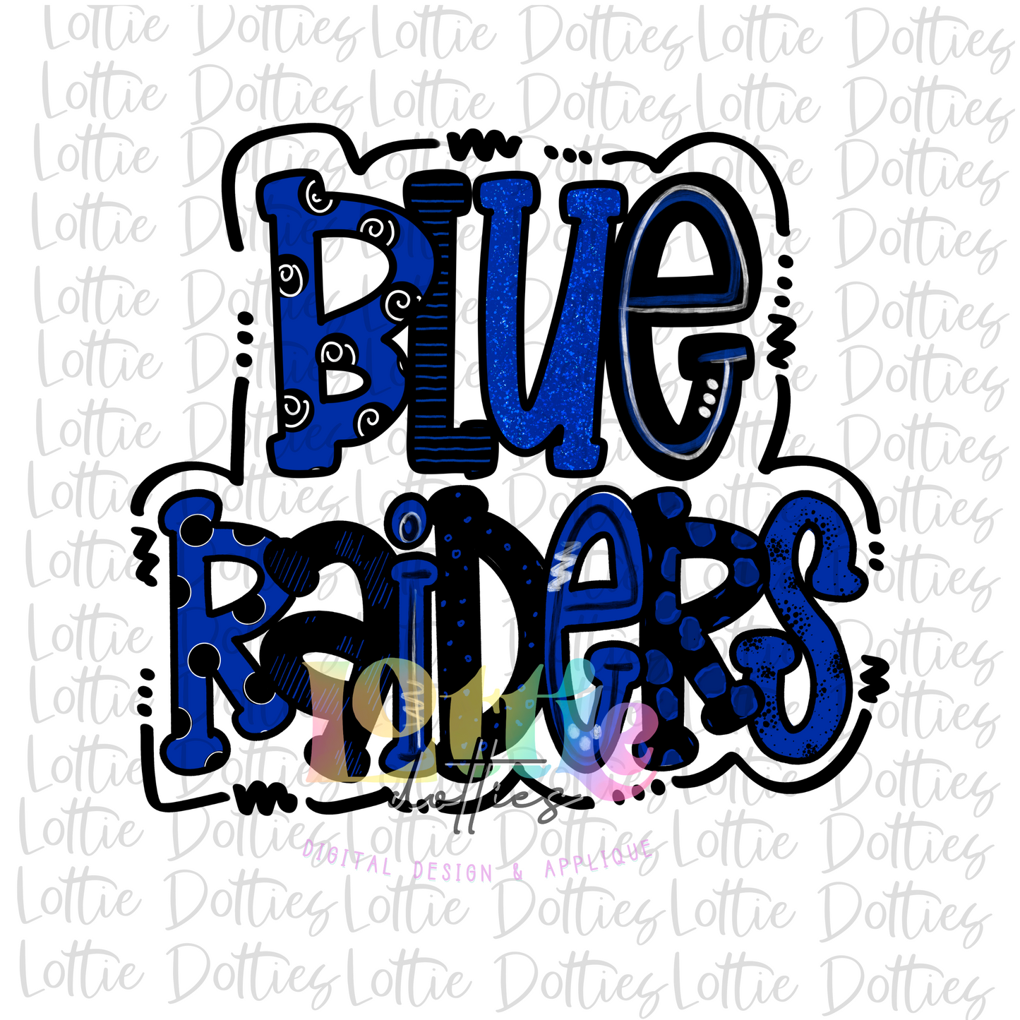 Blue Raiders PNG - Blue Raiders Sublimation - Digital Download