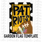Patriots   Flag PNG - Patriots Football Flag Sublimation design - Digital Download