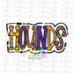 Hounds PNG - Hounds Sublimation - Digital Download