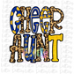 Cheer Aunt PNG - Cheer Aunt  Sublimation Design - Digital Download