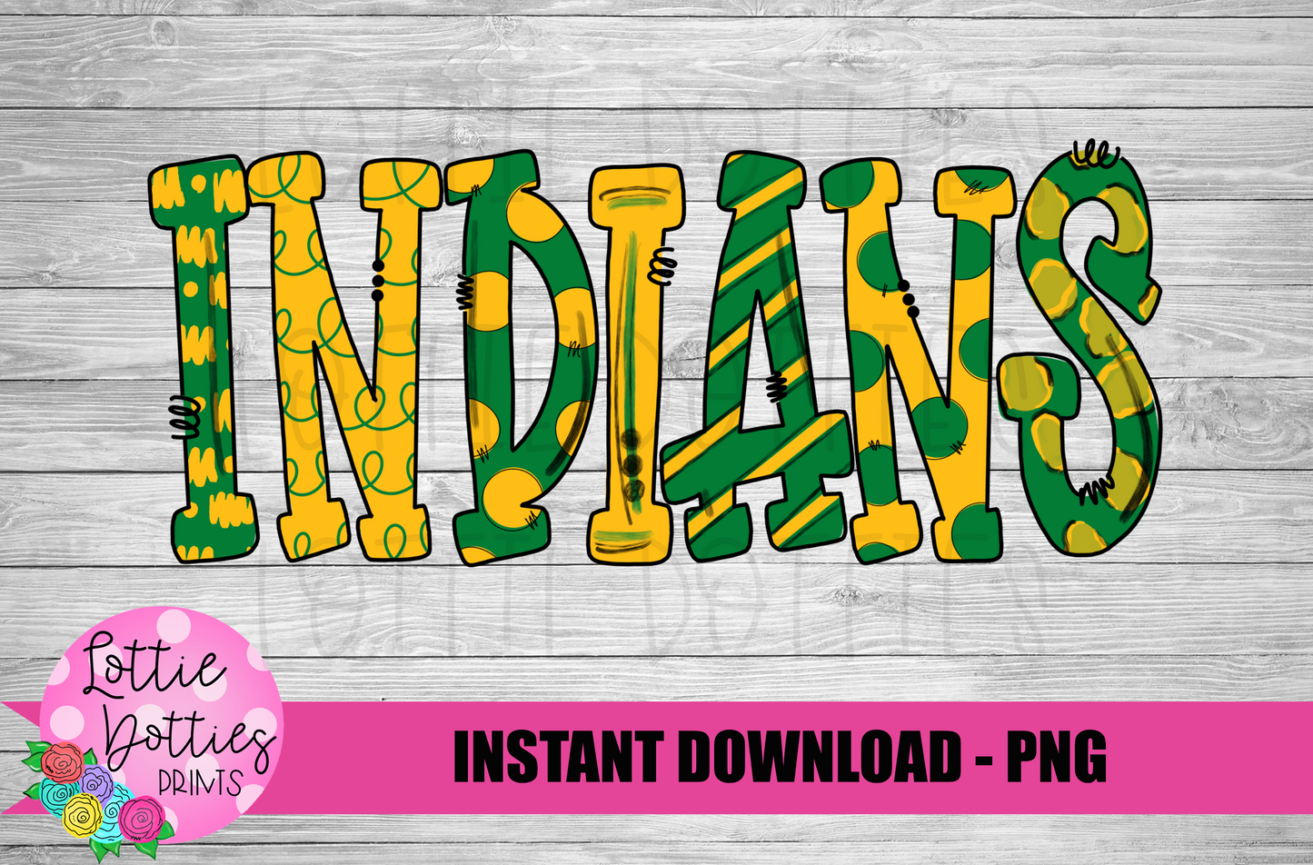 Indians PNG -  Indians sublimation design - Digital Download