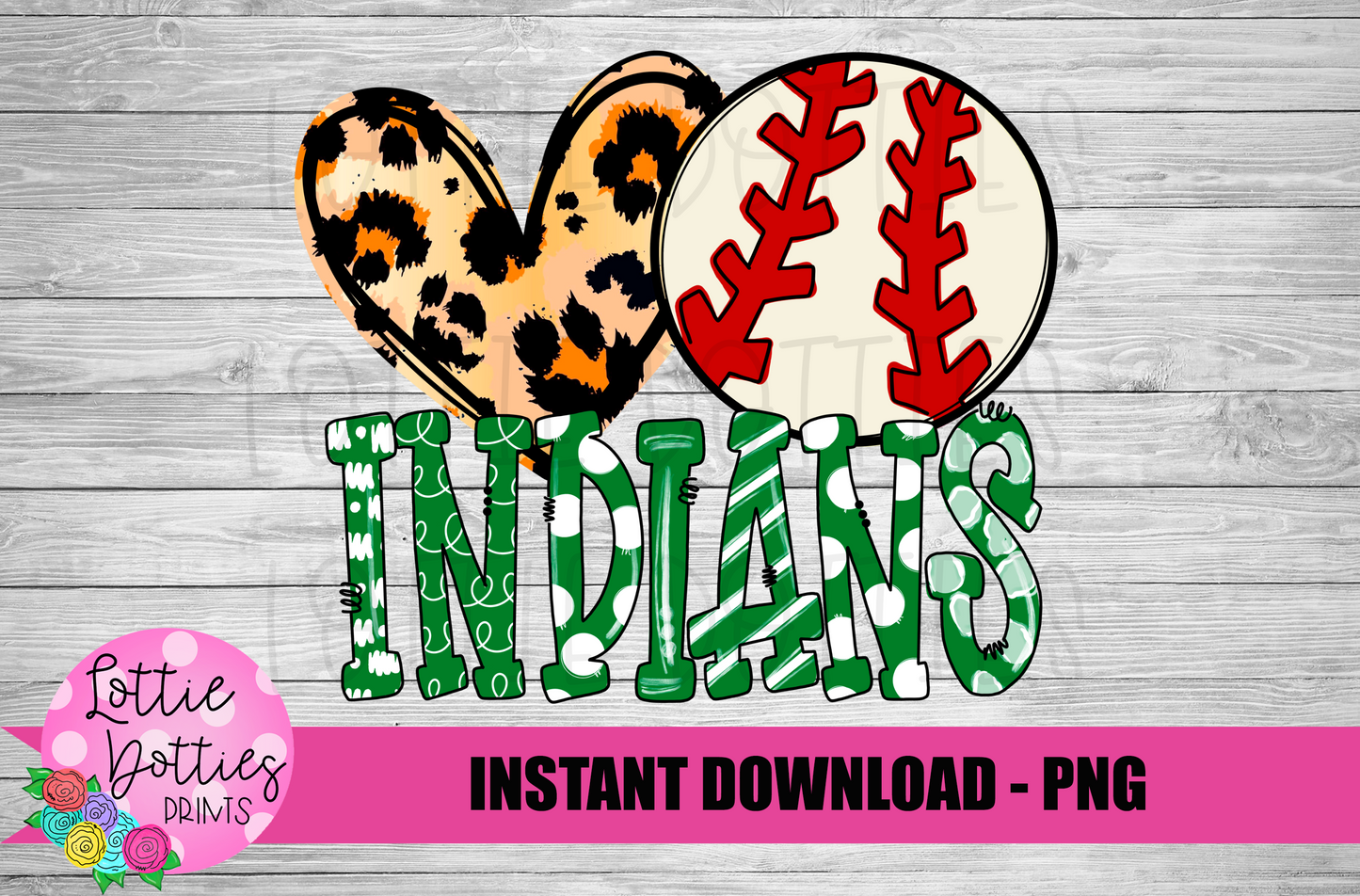 Baseball Indians  Png - Indians Sublimation Design - Digital Download