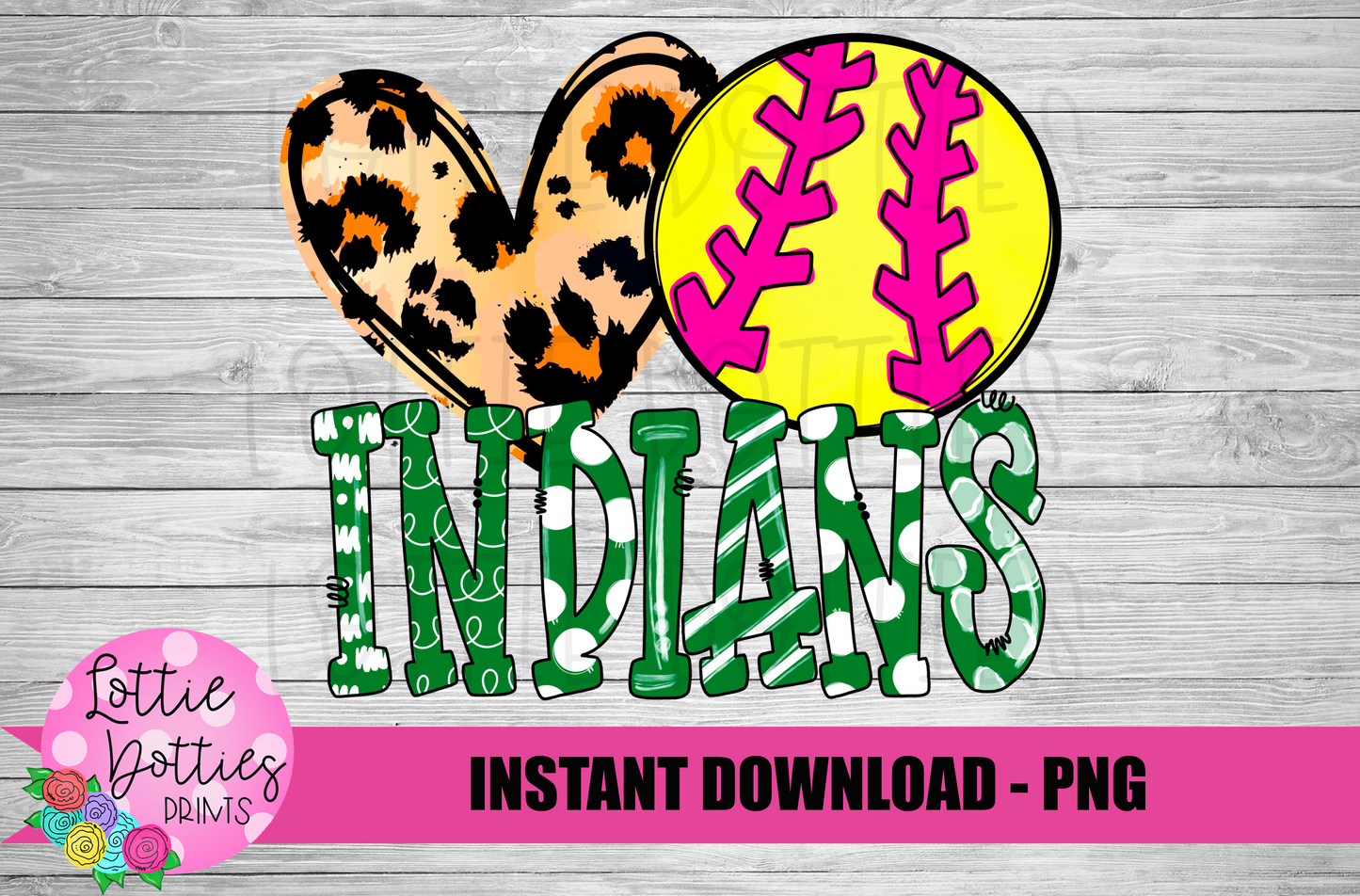 Softball Indians  Png - Indians Sublimation Design - Digital Download