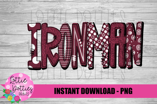 Ironman - Ironman - Sublimation - Digital Download