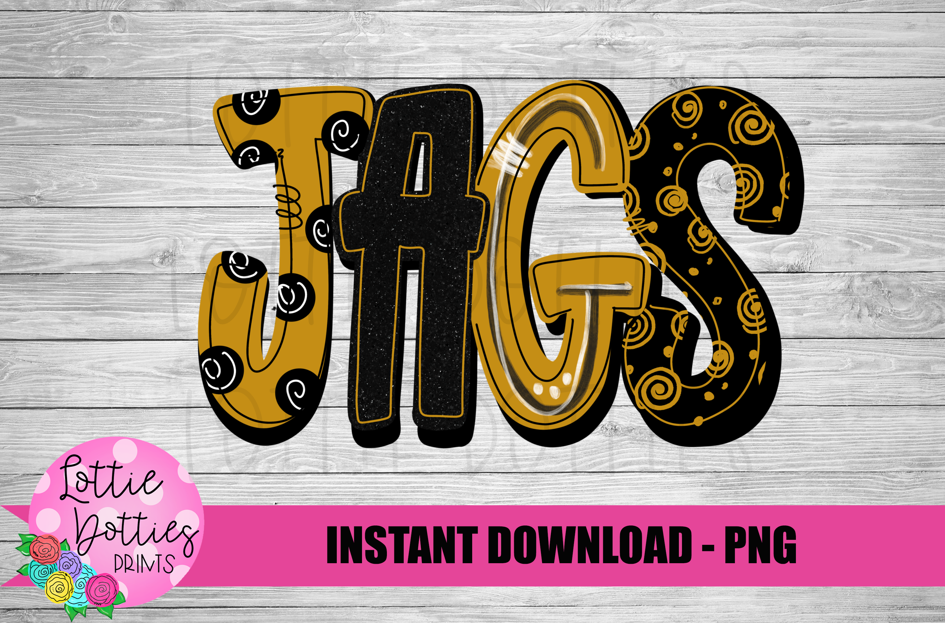 Jags Lettering Jags PNG - Jags sublimation design - Digital Download – Lottie Dotties LLC