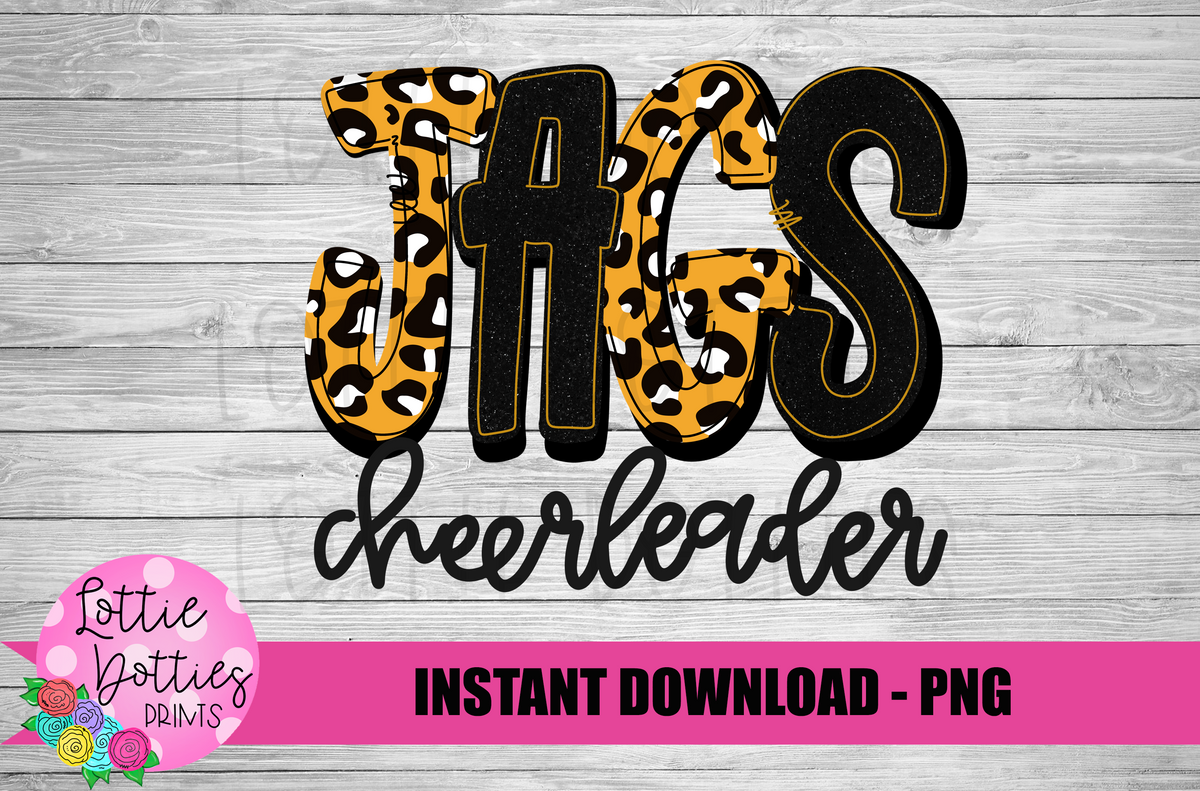 Jags Lettering Jags Cheerleader PNG - Jags sublimation design - Digital Download ...