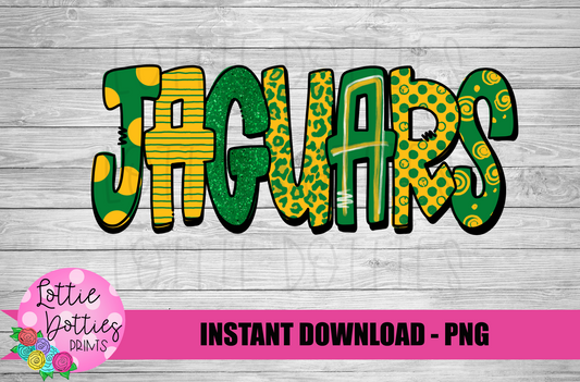 Jaguars  PNG -  Jaguars sublimation design - Digital Download