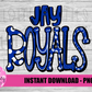 Jays Royal  PNG - Jay Royal  sublimation design - Digital Download