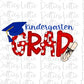 Kindergarten Grad  PNG - Kindergarten Sublimation - School Design