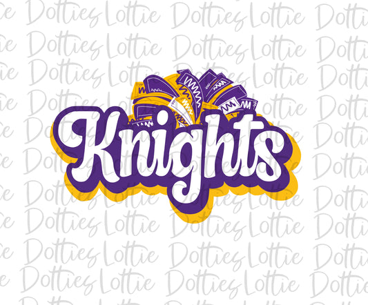 Knights PNG - Knights With Pom -  Sublimation - Digital Download