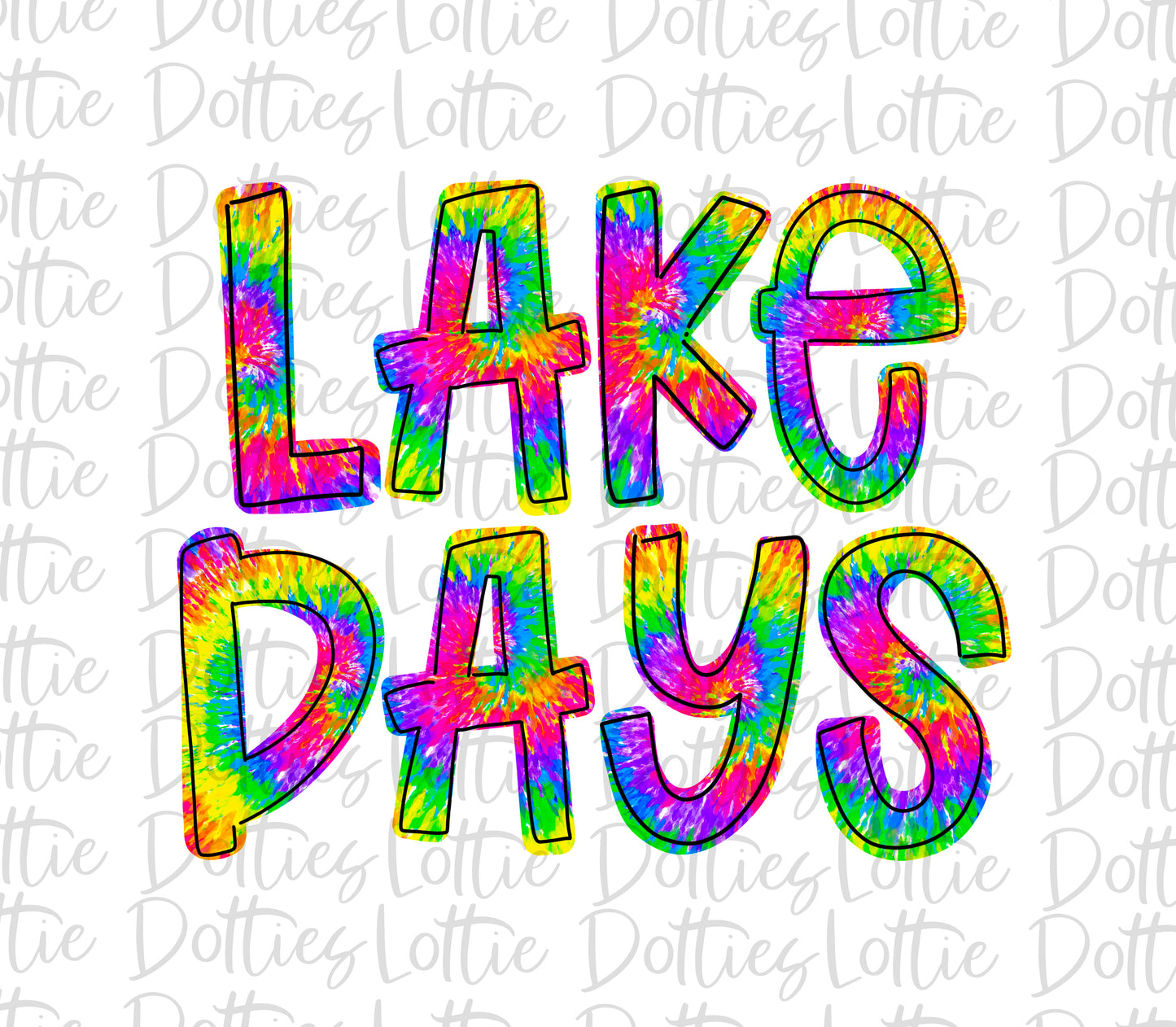 Lake Days PNG - sublimation design - Digital Download