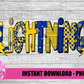 Lightning PNG - Lightning - Digital Download - Mascot