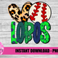 LOBOS Baseball - PNG - LOBOS - Sublimation- Digital Download