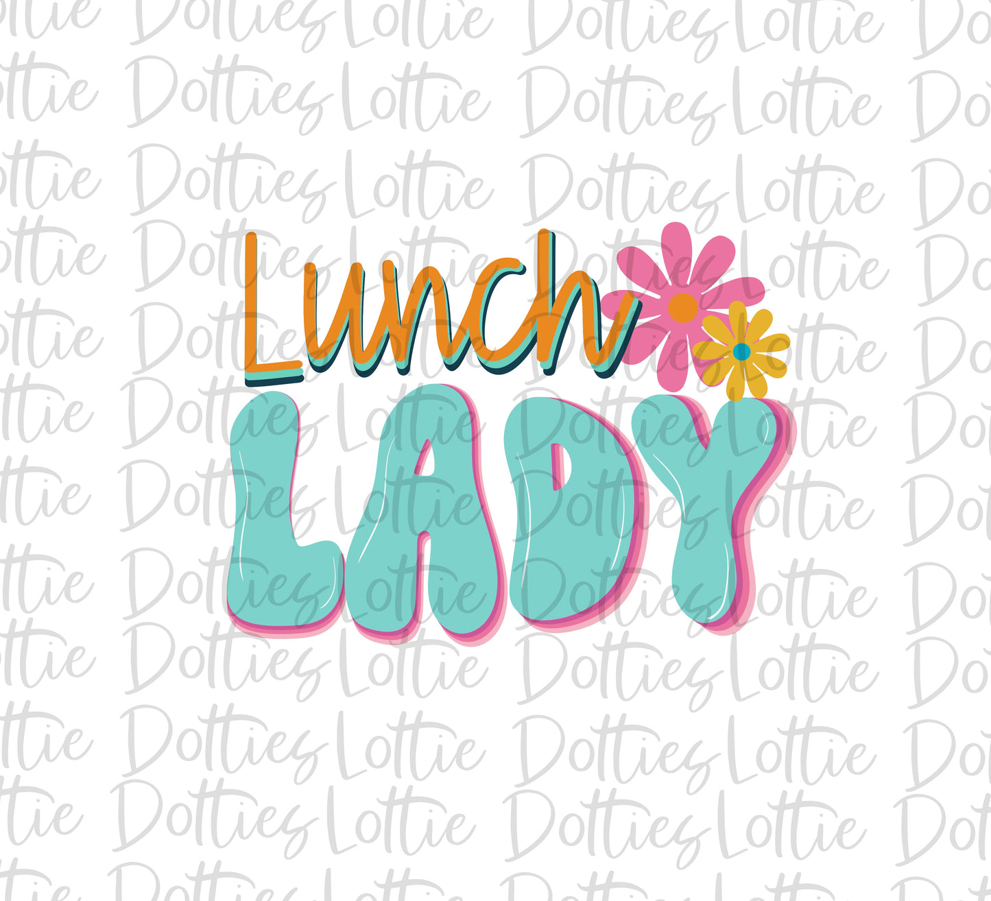 Lunch Lady - PNG - Back To School - Sublimation - Digital Download