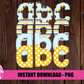 Construction Faux Applique Alphabet - Alpha Pack - Alphabet Clipart - Instant Download  - Boy Alpha Pack