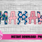 Mamaw Png - Sublimation File - Instant Download - Digital Download - Floral  Print