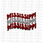 Mississippi Wave - Png - Mississippi  Wave -  Sublimation Design - Digital Download