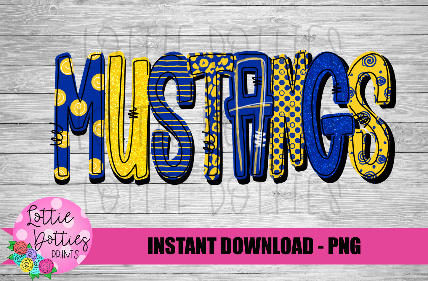 Mustangs PNG - Mustangs -  sublimation design - Digital Download